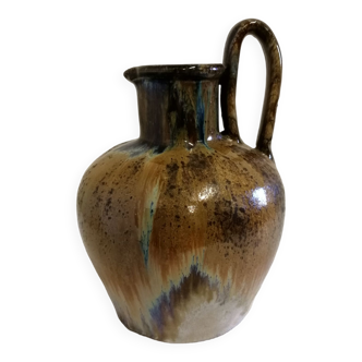 Pitcher / Jug In Glazed Stoneware