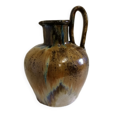 Pitcher / Jug In Glazed Stoneware
