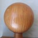 Wooden coat rack