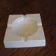 White square ashtray