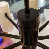 Vintage 9-light pendant light in Perspex