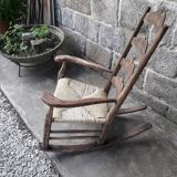 Brutalist rocking-chair