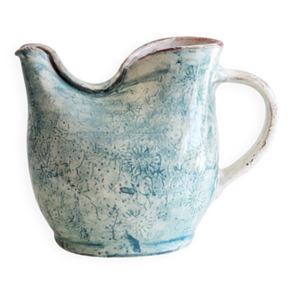 Carafe artisanale en céramique. Dieulefit