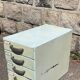 Vintage Metal Drawer Unit