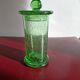 Candy dish for deserving children, Biot bubble glass, also known as an apothecary jar