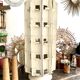 Old swirl display with seed bags