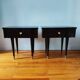 Paire de tables de chevet vintage 1966