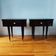 Paire de tables de chevet vintage 1966