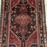 Handmade Persian carpet Tuiserkan 219x129cm