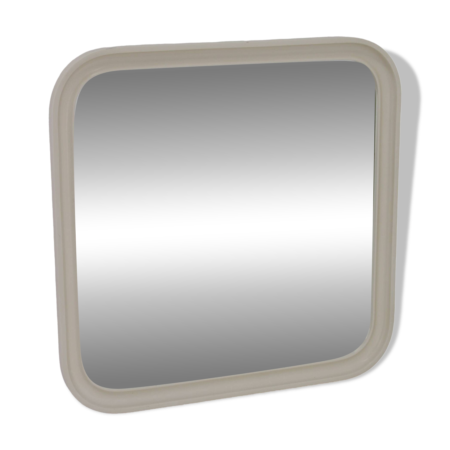 1960s Square Wall Mirror, Italy