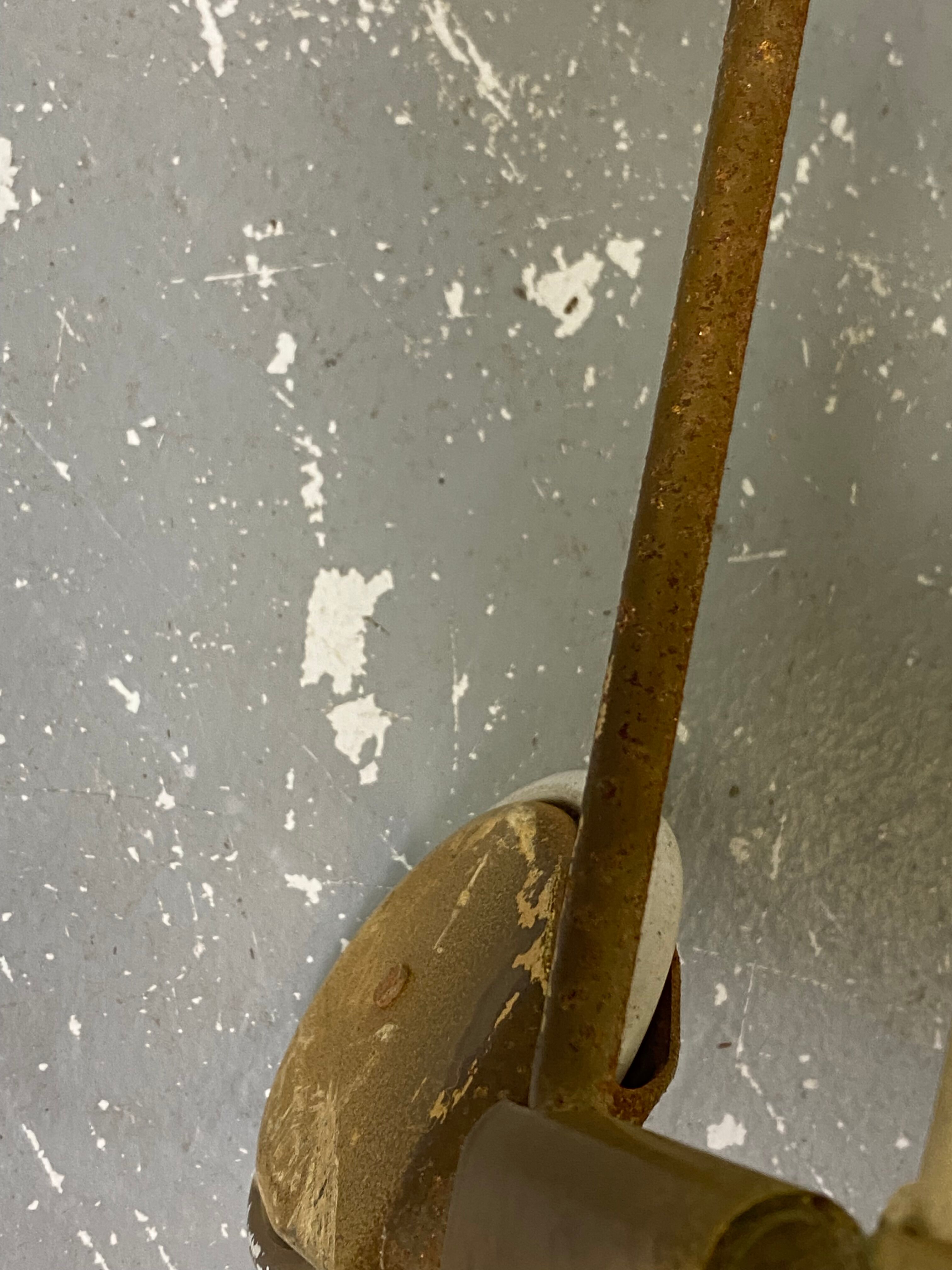 Vintage rolling golden folding service