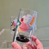 Set of 5 80s glasses