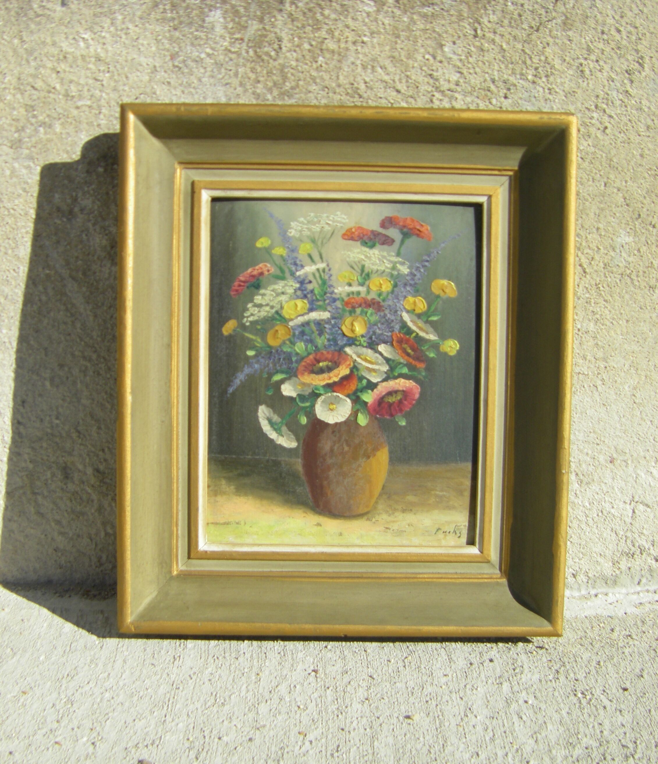 Painting "vase of flowers"