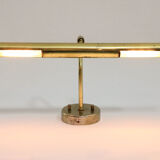 Vintage brass wall piano lamp
