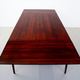 Danish Rosewood Extending Dining Table by Hornslet, 1960s