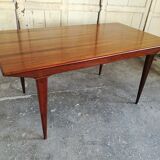 Scandinavian dining table in rosewood