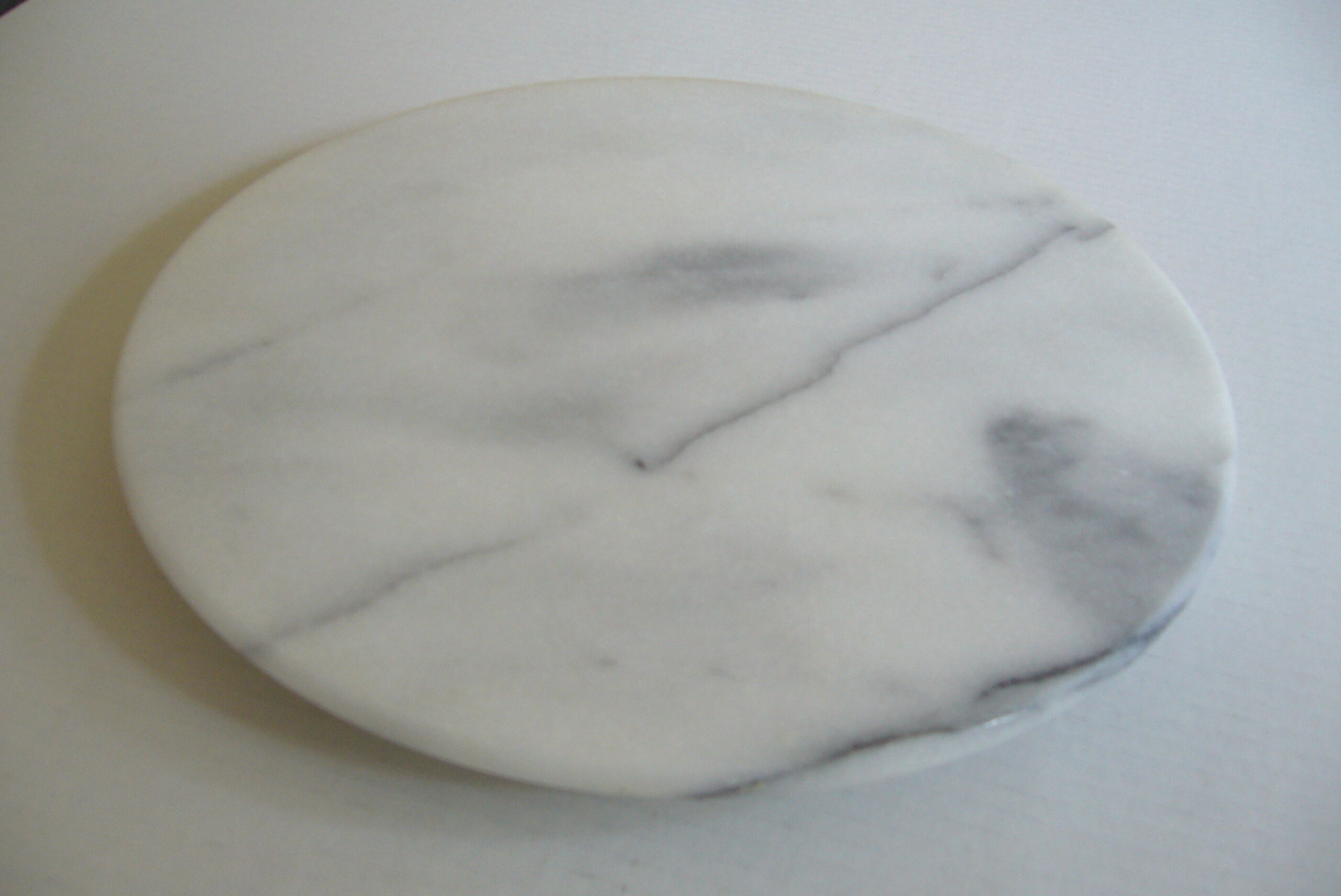 Cheese platter or vintage marble cake dish