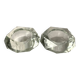 Crystal salt and pepper shakers