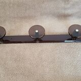 Towel rack and vintage bathroom bathrobe holder