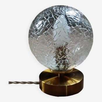 Lampe boule à poser