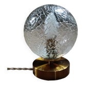 Lampe boule à poser
