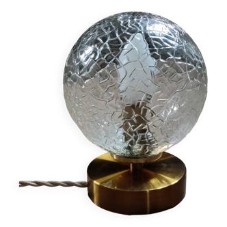 Lampe boule à poser