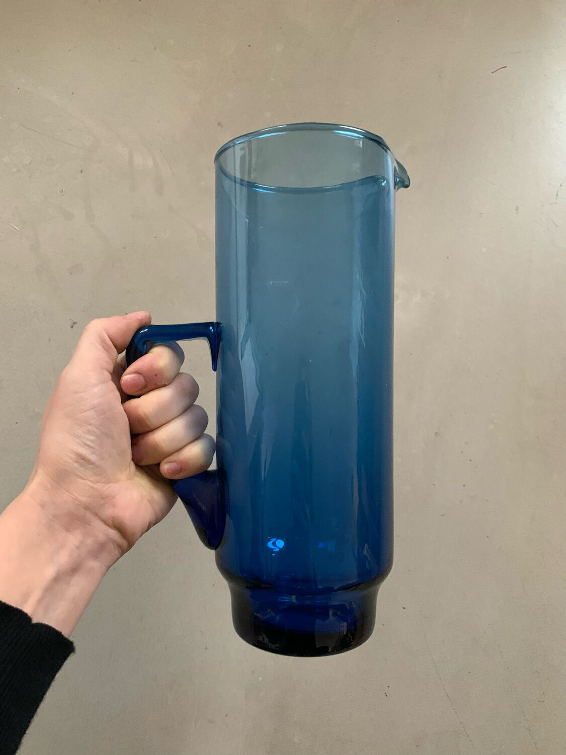 Vintage glass decanter