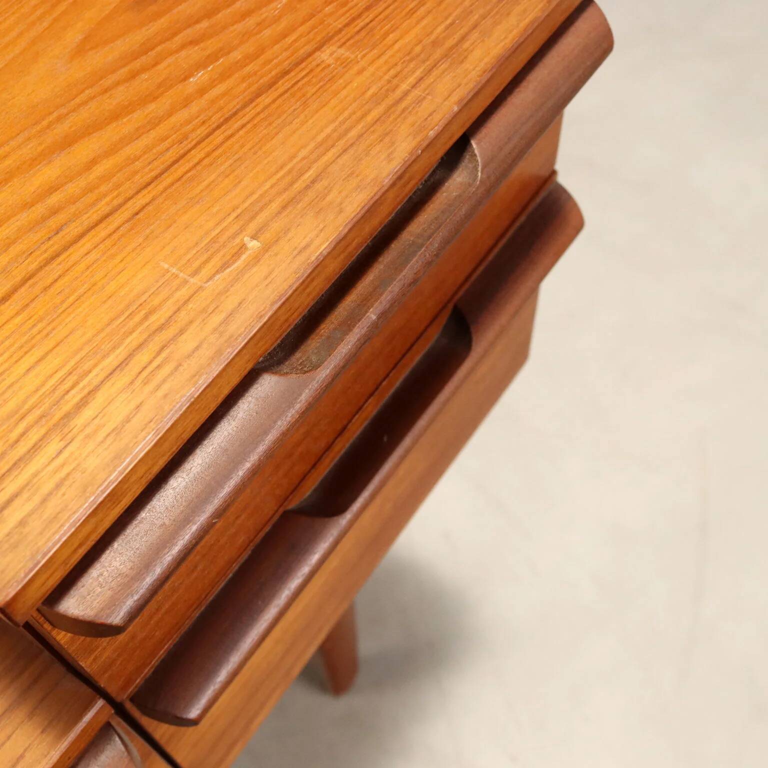 Coiffeuse anglaise vintage avec tiroirs des années 1960