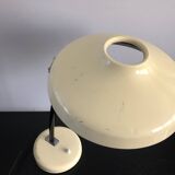 1960s adjustable desk lamp – cream lacquered metal