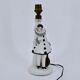 Old art deco ceramic lamp Pierrot 1930/40