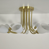 Vintage Hillebrand brass chandelier