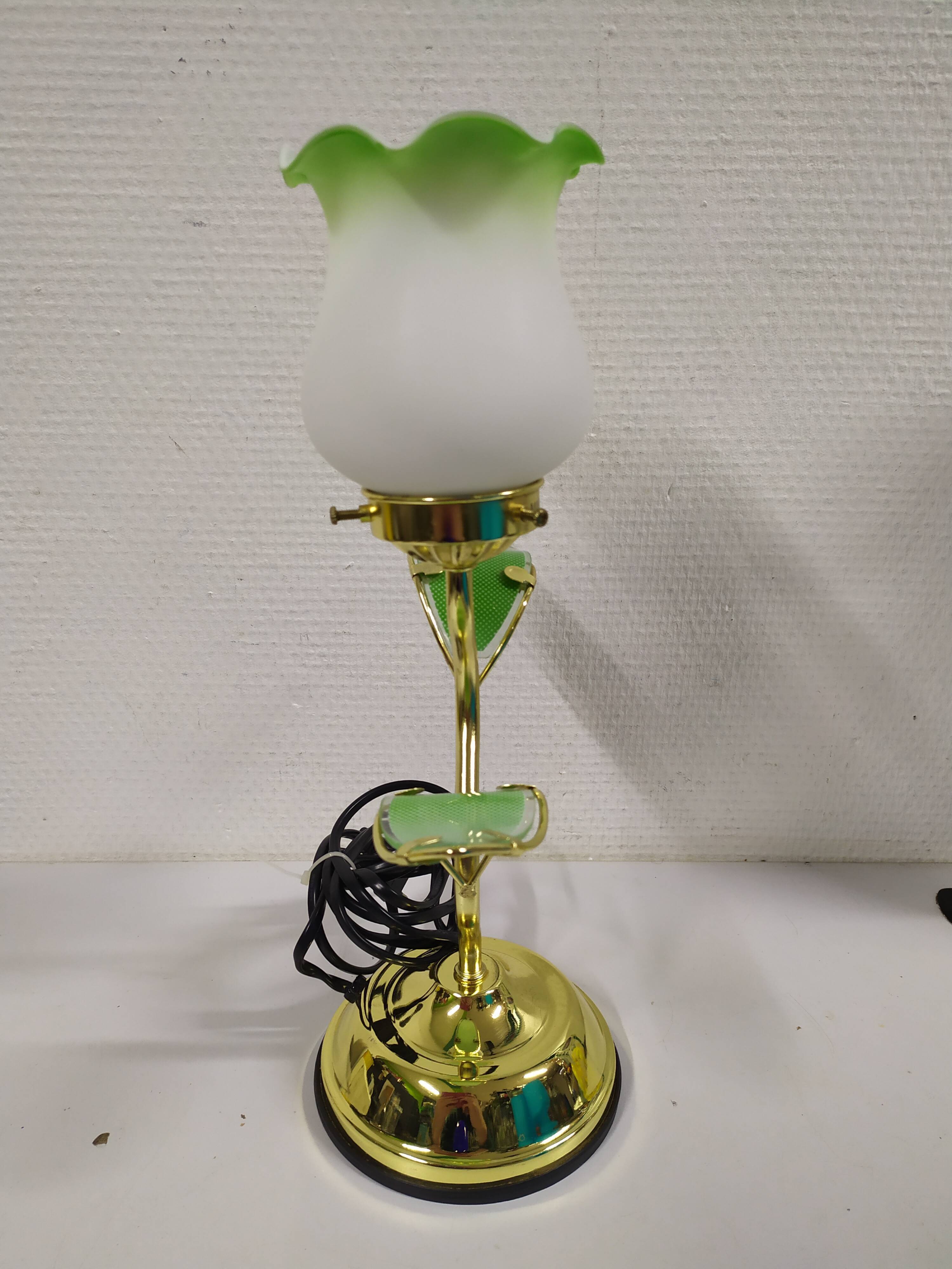 Lampe fleur tulipe à poser