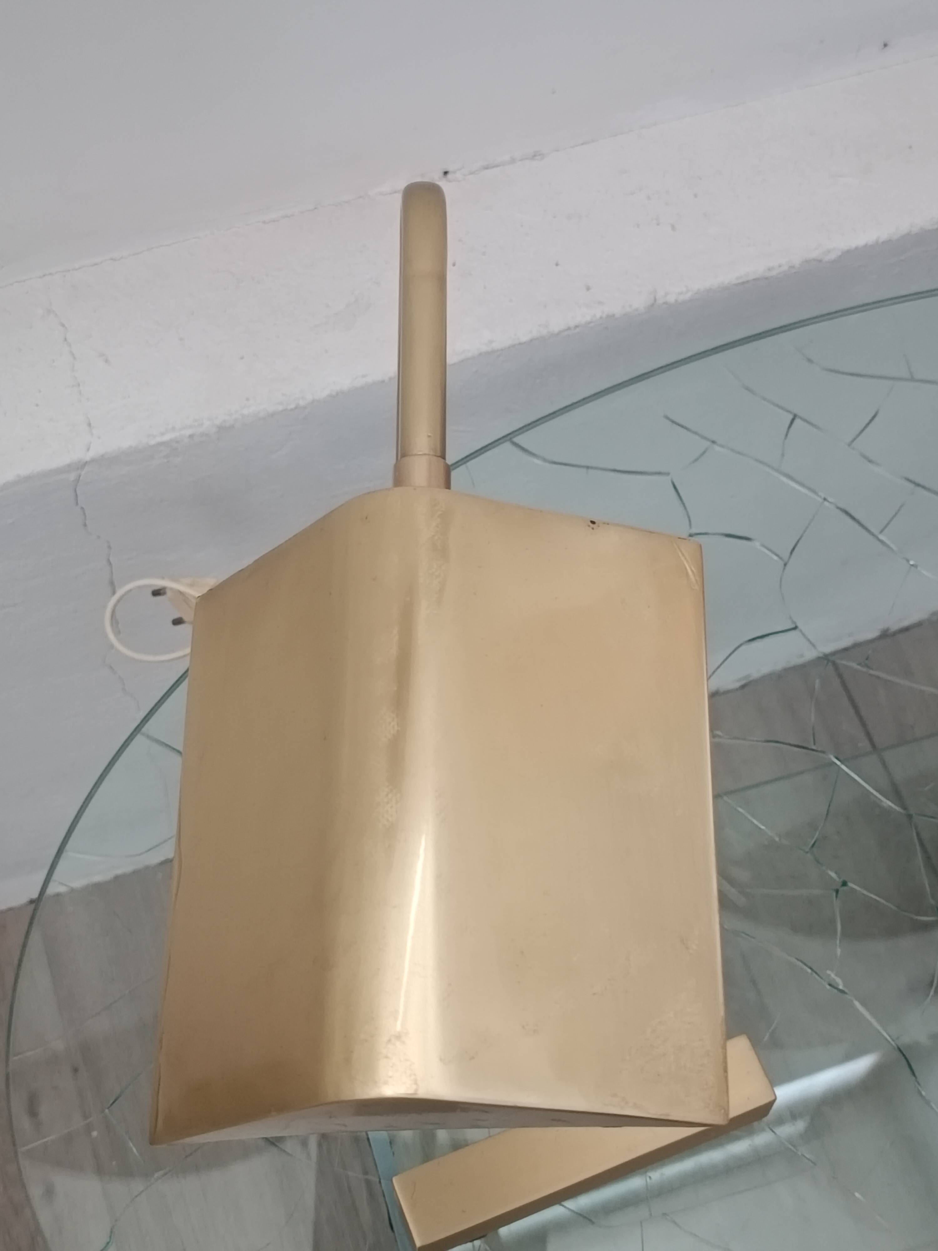 Articulated brass lamps France 1960s