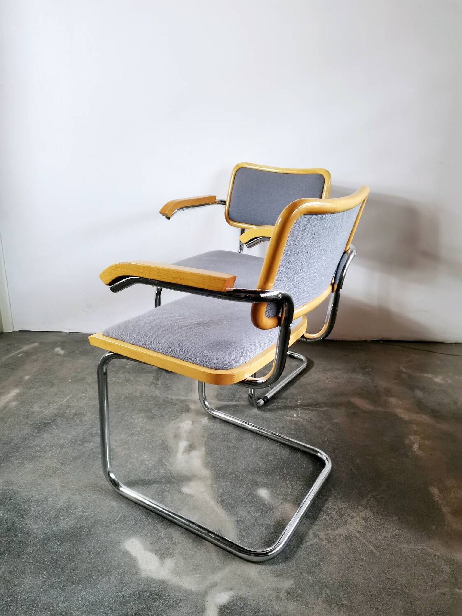 Chaises à accoudoirs des années 1980