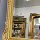 Miroir 156x106 ancien XIXè,dorure à la feuille d’or
