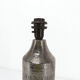 Silver ceramic lamp foot by Bitossi for Bergoms 1960