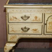 Chinoiserie Buffet with Marble Top in Chippendale Style