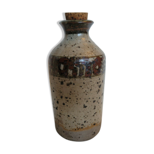 Bouteille carafe en céramique
