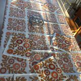 Nappe et serviettes seventies