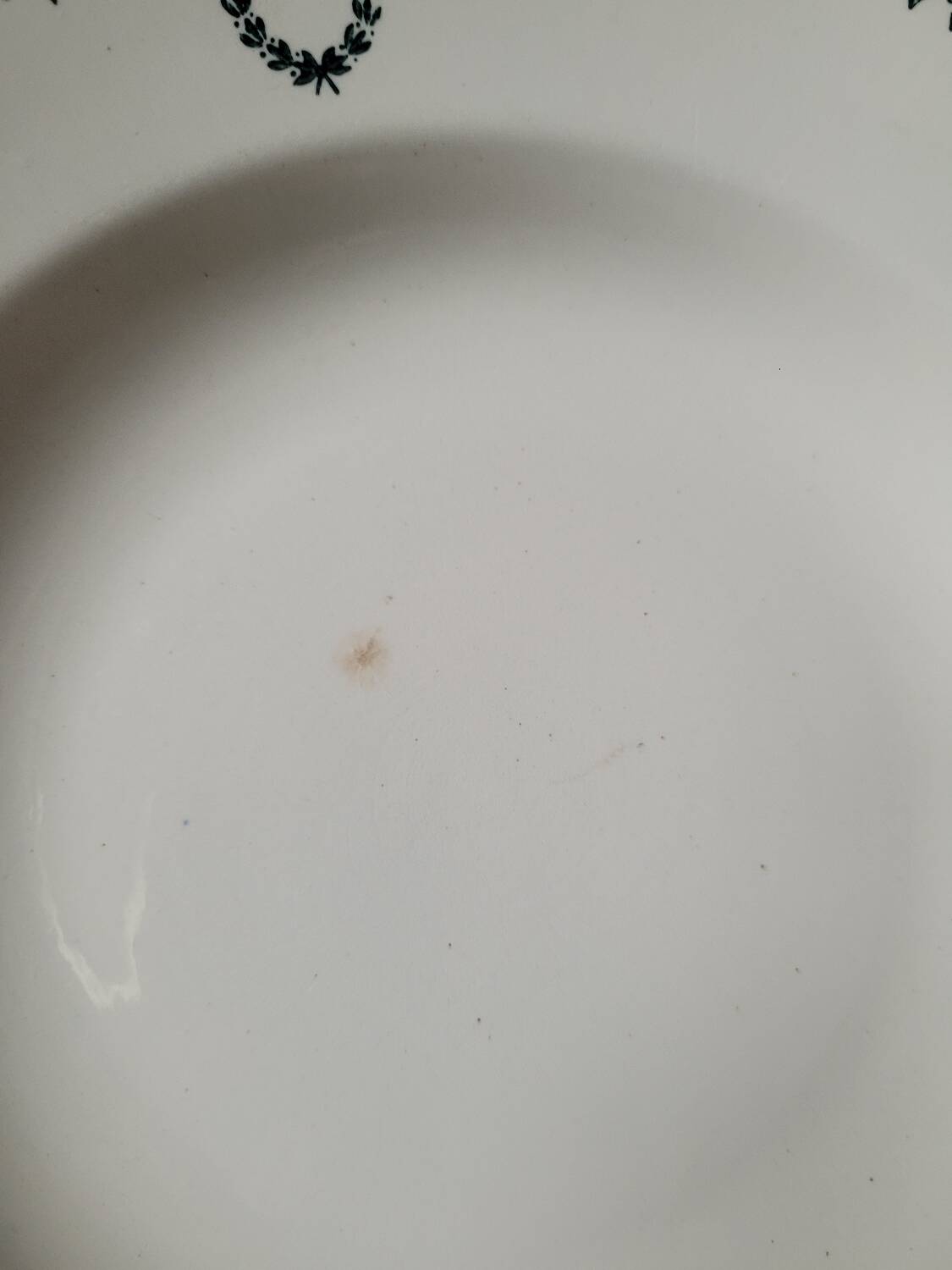 Lot n°1 of 6 soup plates 418 St Amand