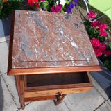 Pitchpin bedside table