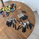 Lot of vintage Ikea cutlery by Olle Gyllang.