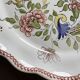 Hand-painted Rouen porcelain plate