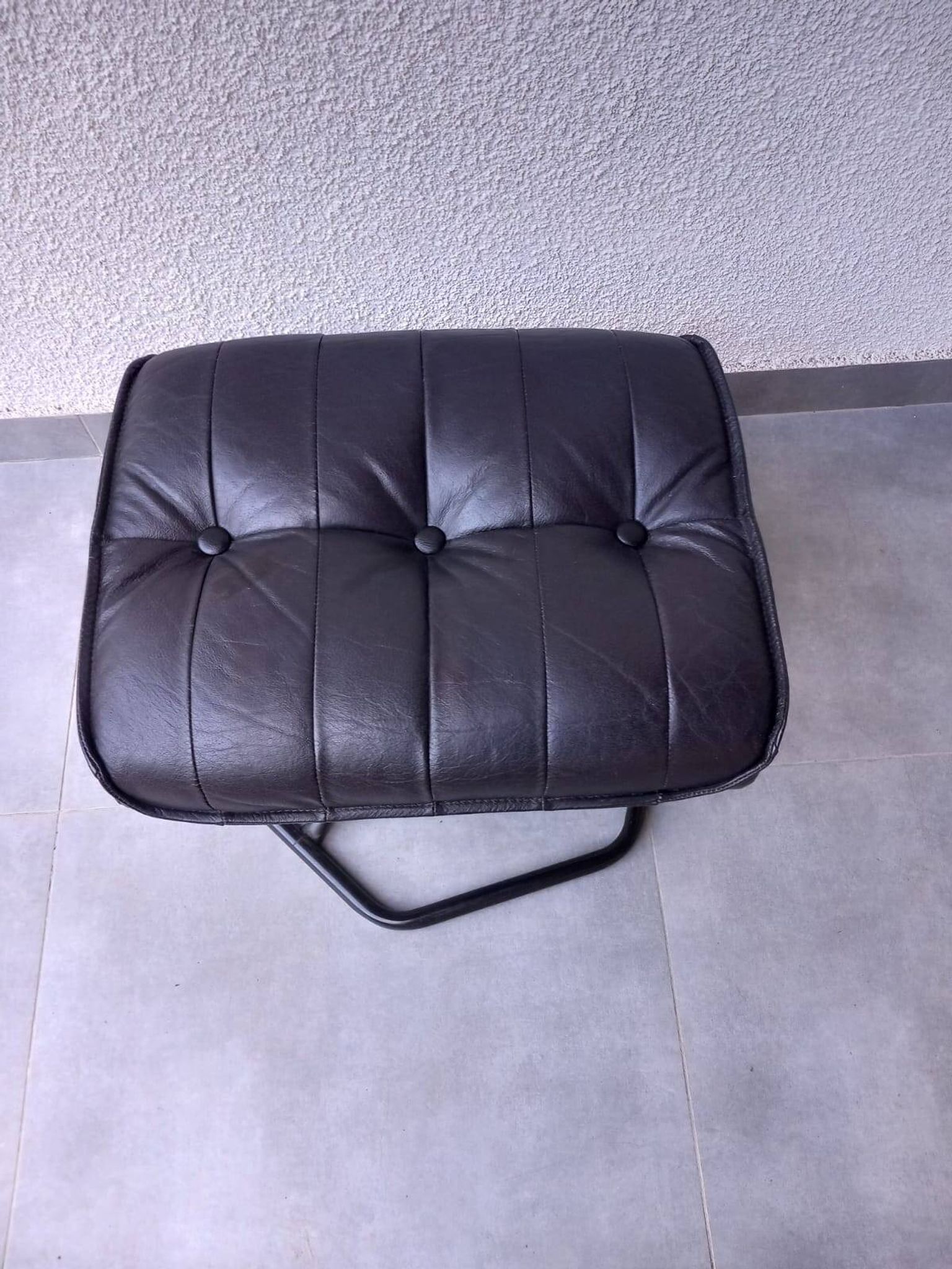 Pouf Danemark des années 1960