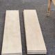 Renovated round extendable dining table with flaps, 6 extensions, 300cm.