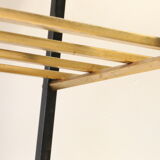 Wooden and metal coffee table