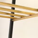 Table basse en bois et métal