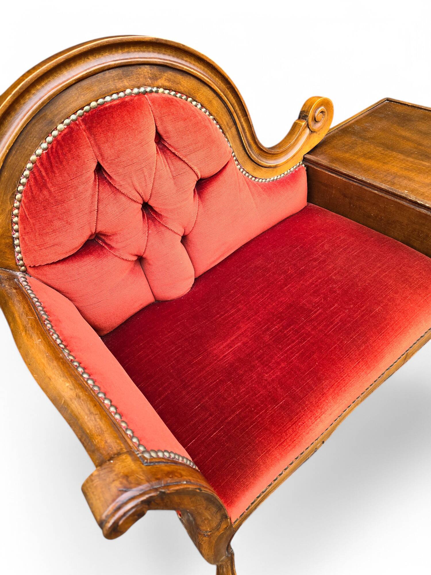 Telephone cabinet - vintage chaise longue