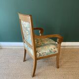 Suite of three antique armchairs