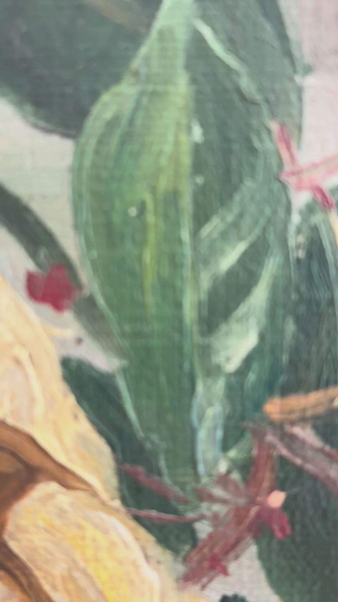 Antique original flower oil painting, yellow roses still life art